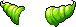 Twin Conch Hair, green