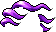 Windy Seaweed Hair, purple