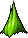 Pointed Mountain Hair, green