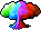 Colorful Nuclear Hair, green