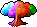 Colorful Nuclear Hair, blue
