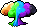 Colorful Nuclear Hair, brown