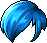 Lady Syl Hair, blue