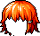 Black Succubus Hair, red