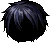 Black Kirito's Hair
