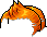 White Aran Cut, orange