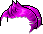 White Aran Cut, purple