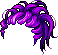 Wavy Dreads, purple