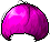 Black Long Bowl Cut, purple