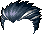 Black Dual Blade Hair