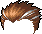 Black Dual Blade Hair, brown