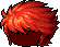 Black Battle Mage Hair, red