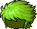 Black Battle Mage Hair, green