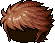 Black Battle Mage Hair, brown