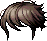 Black Windblown Wave Hair