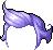 Black Scoop Hair, purple