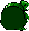 Top Knot Hair, green