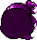 Top Knot Hair, purple
