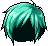 Overgrown Hair, green