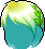 Silver Gray Highlights, green