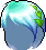 Silver Gray Highlights, blue