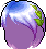 Silver Gray Highlights, purple