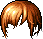 Black Neat Shaggy Hair, brown