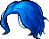 Hooligan Hair, blue