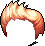 Mega Flip Hair, orange