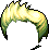 Mega Flip Hair, green