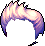 Mega Flip Hair, purple