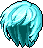 Shaggy Star Hair, blue