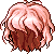 Black Artist Hair, red