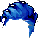I'm the Best Hair, blue