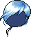 Black Prince Ponytail, blue