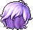 Luxurious 'Do, purple