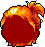Modern Samurai Hair, orange