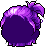 Modern Samurai Hair, purple