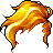 Black Artistic Highlights Hair, blonde