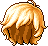 Black Chevalier Hair, orange