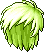 Wild Spirit Hair, green