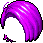 Black Artiste Hair, purple