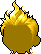 Black Flame Hair, blonde
