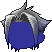 Black Blade-sharpened Hair