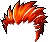 Gale Hair, orange