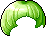 Blinding Bangs, green