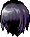 Black Full Bangs Hair