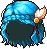 Bohemian Hair, blue