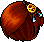 Black Dual Blade Hair, red