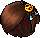 Black Dual Blade Hair, brown